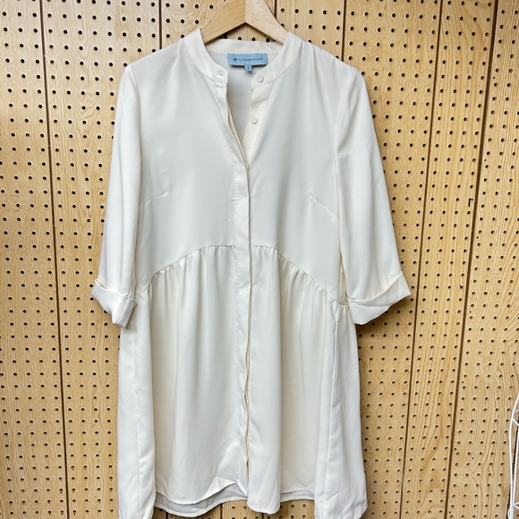Tuckernuck Ivory Shirt Mini Dress - Picture 3 of 10